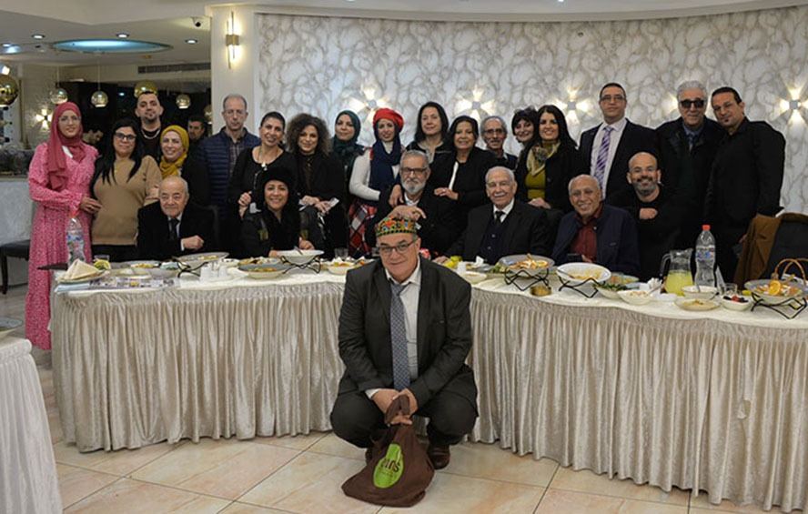 اللقاء السنوي التقليدي بمناسبة حلول رأس السنة الميلادية الجديدة لأعضاء جمعية ابداع في قاعة بعلبك كفرياسيف